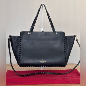 Valentino Garavani Leather Rockstud Handback with Dustbag and COA